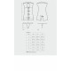 Obsessive Stewardess 3 pcs costume grey L/XL-6