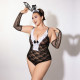 Еротичний костюм зайчика JSY P61101 Plus Size-1