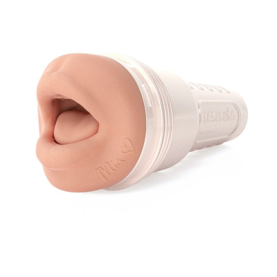 Мастурбатор-ротик Fleshlight Girls: Mia Malkova - Headshot, со слепка ротика, очень нежный