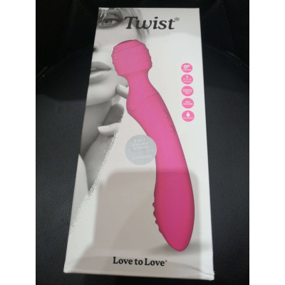 Вібромасажер 2-в-1 Love To Love TWIST Rose (м'ята упаковка)