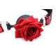 Кляп Master Series Eye-Catching Ball Gag With Rose (м'ята упаковка!!!)-3