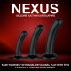 Набір дилдо Nexus Dilating Set (17см, 15см, 12,5см) (м'ята упаковка!!!)-7