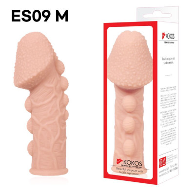 Насадка на член Kokos Extreme Sleeve ES.09 розмір M (тріснуло паковання!!!)