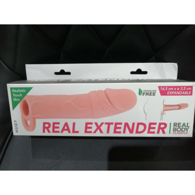 Насадка на член Real Body — Real Extender HUGY (м'ята упаковка)