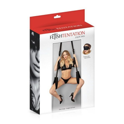 Секс-гойдалка на двері Fetish Tentation Door Straps з маскою на очі (м'ята упаковка!!!)