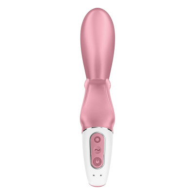 Смарт вібратор-кролик Satisfyer Hug Me Pink (м'ята упаковка!!!)