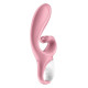 Смарт вібратор-кролик Satisfyer Hug Me Pink (м'ята упаковка!!!)-3