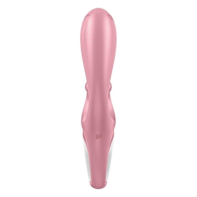 Смарт вібратор-кролик Satisfyer Hug Me Pink (м'ята упаковка!!!)