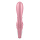 Смарт вібратор-кролик Satisfyer Hug Me Pink (м'ята упаковка!!!)-5