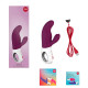 Вібратор-кролик Fun Factory MISS BI grape/white (м'яте паковання!!!)-6