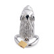 Клітка для члена Master Series Tiger King Cock Cage With Lock (м'ята упаковка!!!)-4