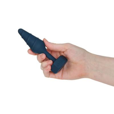 Анальна пробка Lux Active Twist Plug Small Blue (м'яте паковання!!!)