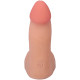Фалоімітатор Doc Johnson The Realistic Cock ULTRASKYN - 5" with Balls Vanilla (надрив паковання!!!)-3