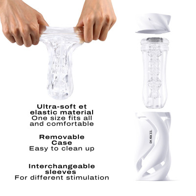 Мастурбатор Dorcel DEEP BLOW WHITE (м'яте паковання!!!)