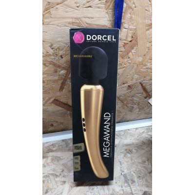 Потужний вібромасажер Dorcel Megawand Gold (м'ята упаковка!!!)