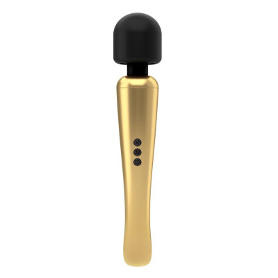 Потужний вібромасажер Dorcel Megawand Gold (м'ята упаковка!!!)