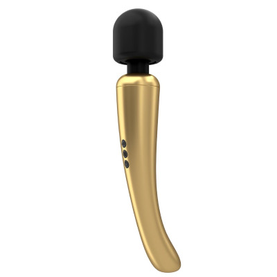 Потужний вібромасажер Dorcel Megawand Gold (м'ята упаковка!!!)