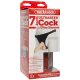 Трусики зі страпоном Doc Johnson Vac-U-Lock 7 Inch ULTRASKYN Ultra Harness (м'ята упаковка!!!)-2