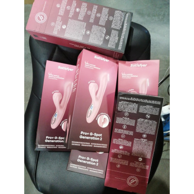 Вакуумний вібратор-кролик Satisfyer Pro+ G-Spot Generation 2 Pink (м'яте паковання!!!)