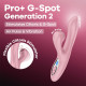 Вакуумний вібратор-кролик Satisfyer Pro+ G-Spot Generation 2 Pink (м'яте паковання!!!)-8