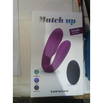 Вібратор для пар із пультом ДК Love To Love MATCH UP - SWEET ORCHID (м'ята упаковка!!!)