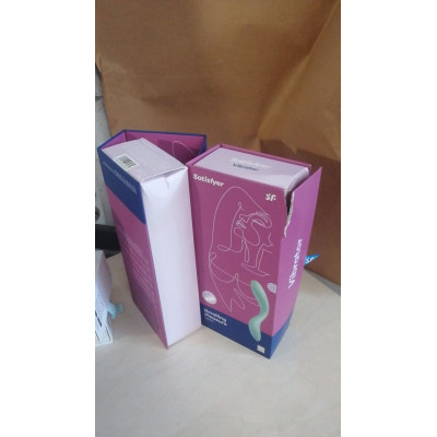Вібратор із перлинною стимуляцією точки G Satisfyer Rrrolling Pleasure Mint (м'ята упаковка!!!)