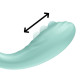 Вібратор із перлинною стимуляцією точки G Satisfyer Rrrolling Pleasure Mint (м'ята упаковка!!!)-2