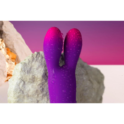 Вібратор Rocks Off Glo Girl - Bunny (м'ята упаковка!!!)