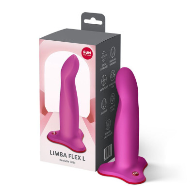 Фалоімітатор Fun Factory LIMBA FLEX L Magenta (м'яте паковання!!!)