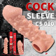 Насадка на член Kokos Cock Sleeve CS 010 L (м'ята упаковка!!!)-8