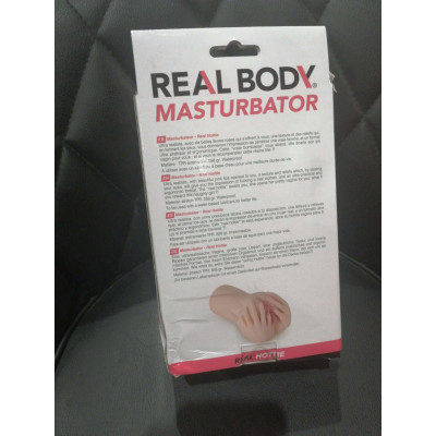 Реалістичний 3D-мастурбатор Відкрита вагіна Real Body — The Hottie (м'ята упаковка)