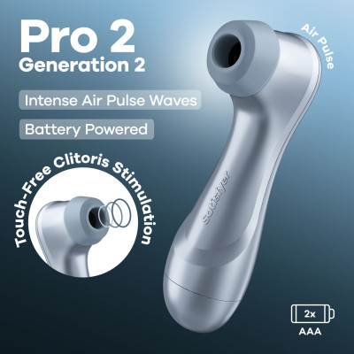 Вакуумний кліторальний стимулятор Satisfyer Pro 2 Generation 2 Battery Series (м'яте паковання!!!)