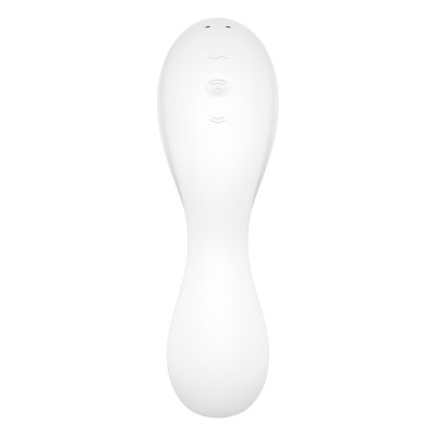 Вакуумний смарт-стимулятор із вібрацією Satisfyer Curvy Trinity 5 (White) (м'ята упаковка!!!)