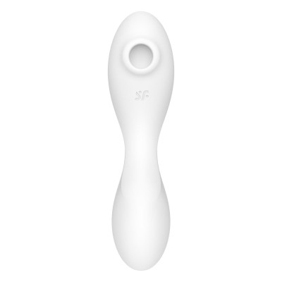 Вакуумний смарт-стимулятор із вібрацією Satisfyer Curvy Trinity 5 (White) (м'ята упаковка!!!)