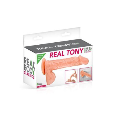 Фалоімітатор Real Body - Real Tony (м'яте паковання!!!) Фалоімітатор Real Body - Real Tony (м'яте паковання!!!)