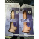 Фалоімітатор з вібрацією SilexD Norman Vibro Flesh (Model 1 size 8,5") LRS (упаковка від 8'' моделі)-1