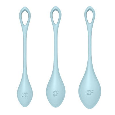 Набір йоні намистин Satisfyer Yoni Power 2 Light Blue (пошкоджене паковання!!!)