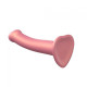 Насадка для страпону Strap-On-Me Mono Density Dildo Rose M (м'ята упаковка!!!)-2