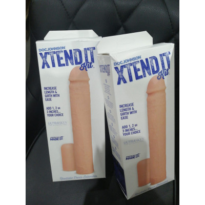 Насадка на член Doc Johnson Xtend It Kit White (м'ята упаковка!!!)