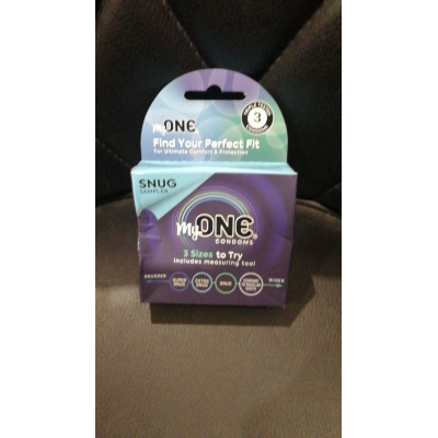 Презервативи MyONE Snug 3 Sampler шт, картонна коробка (м'ята упаковка!!!)