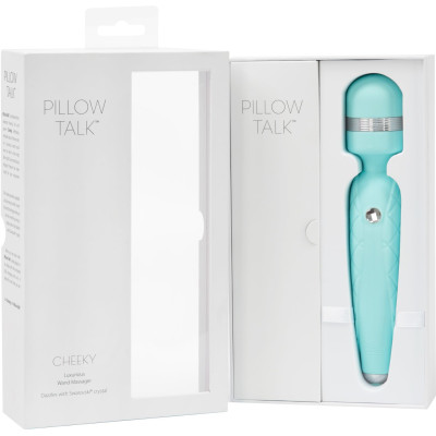Розкішний вібромасажер PILLOW TALK - Cheeky Teal (м'ята упаковка!!!)