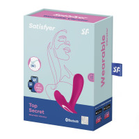 Смарт-вібратор у трусики Satisfyer Top Secret Pink (м'ята упаковка)