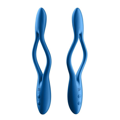 Універсальний гнучкий вібратор для пар Satisfyer Elastic Game Dark Blue (м'ята упаковка!!!)
