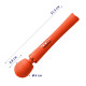 Вібромасажер Fun Factory VIM Vibrating Wand sunrise orange (м'яте паковання!!!)-2