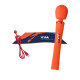 Вібромасажер Fun Factory VIM Vibrating Wand sunrise orange (м'яте паковання!!!)-8