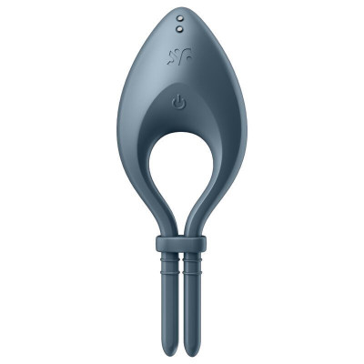 Ерекційне смарт-віброкільце ласо Satisfyer Bullseye Dark Blue (пошкоджене паковання!!!)