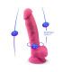 Фалоімітатор SilexD Johnny Pink Glow in the dark (м'яте паковання!!!)-6