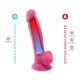 Фалоімітатор SilexD Johnny Pink Glow in the dark (м'яте паковання!!!)-5