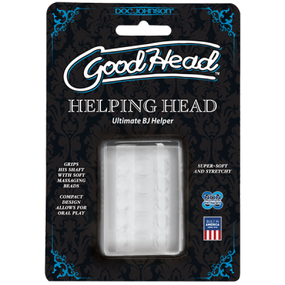 Мастурбатор Doc Johnson GoodHead - Helping Head ULTRASKYN (м'ята упаковка!!!)