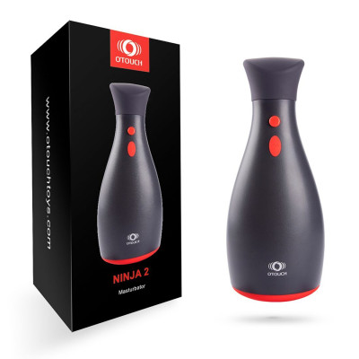 Мастурбатор Otouch NINJA 2, 7 режимів вібрації, ефект стиснення (м'ята упаковка!!!)